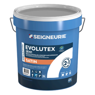 Seigneurie Evolutex 2en1 Satin - Fût de 15L Blanc